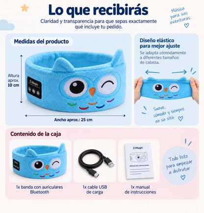 Auriculares Infantiles de Banda Suave