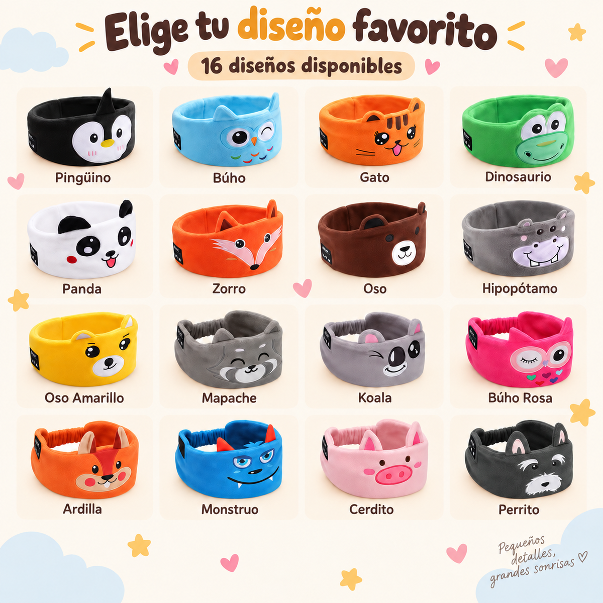 Auriculares Infantiles de Banda Suave